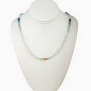 Mana Nui Ombré Aquamarine Tahitian Pearl Necklace