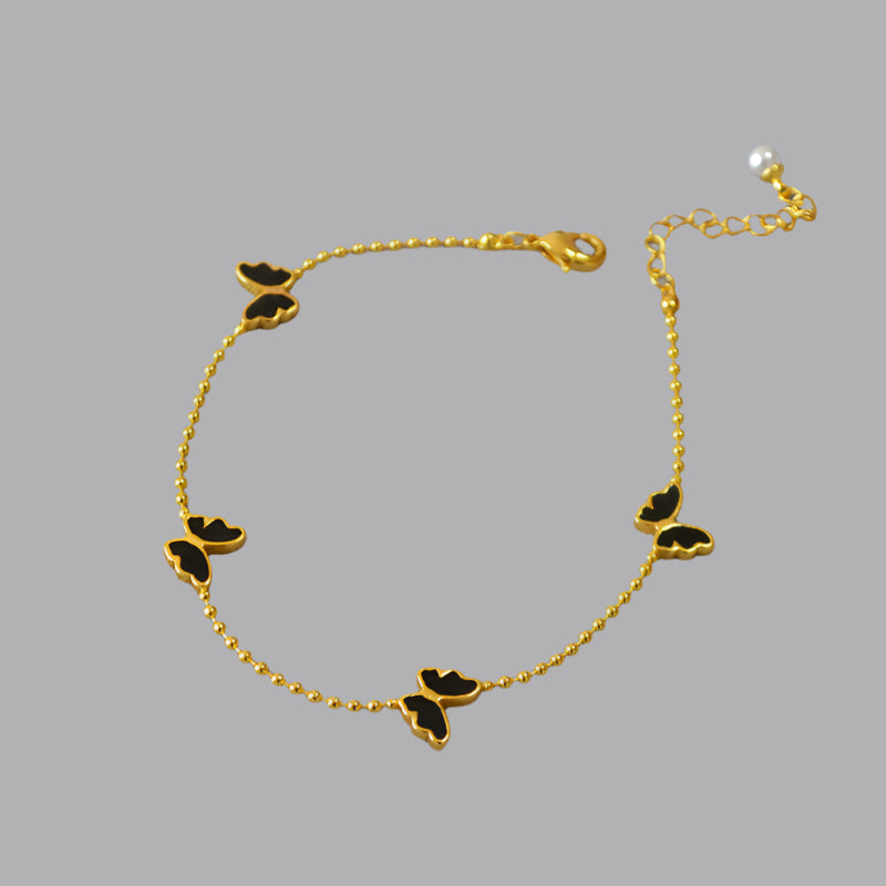 Black Butterfly Bracelet