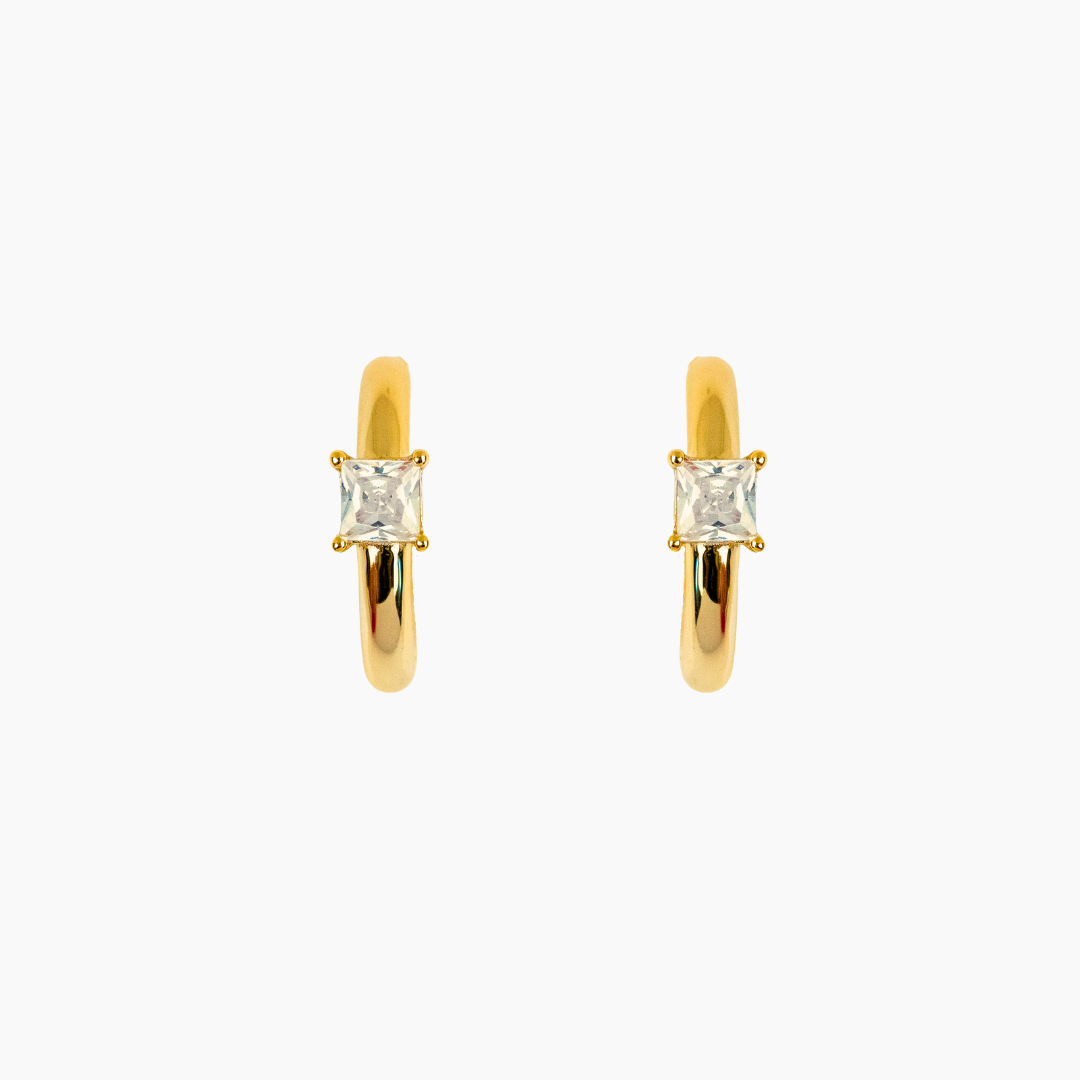 Pavati Hoop Earrings