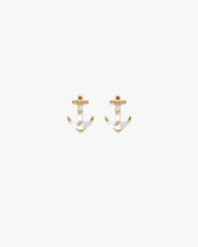 Anchor Stud Earrings