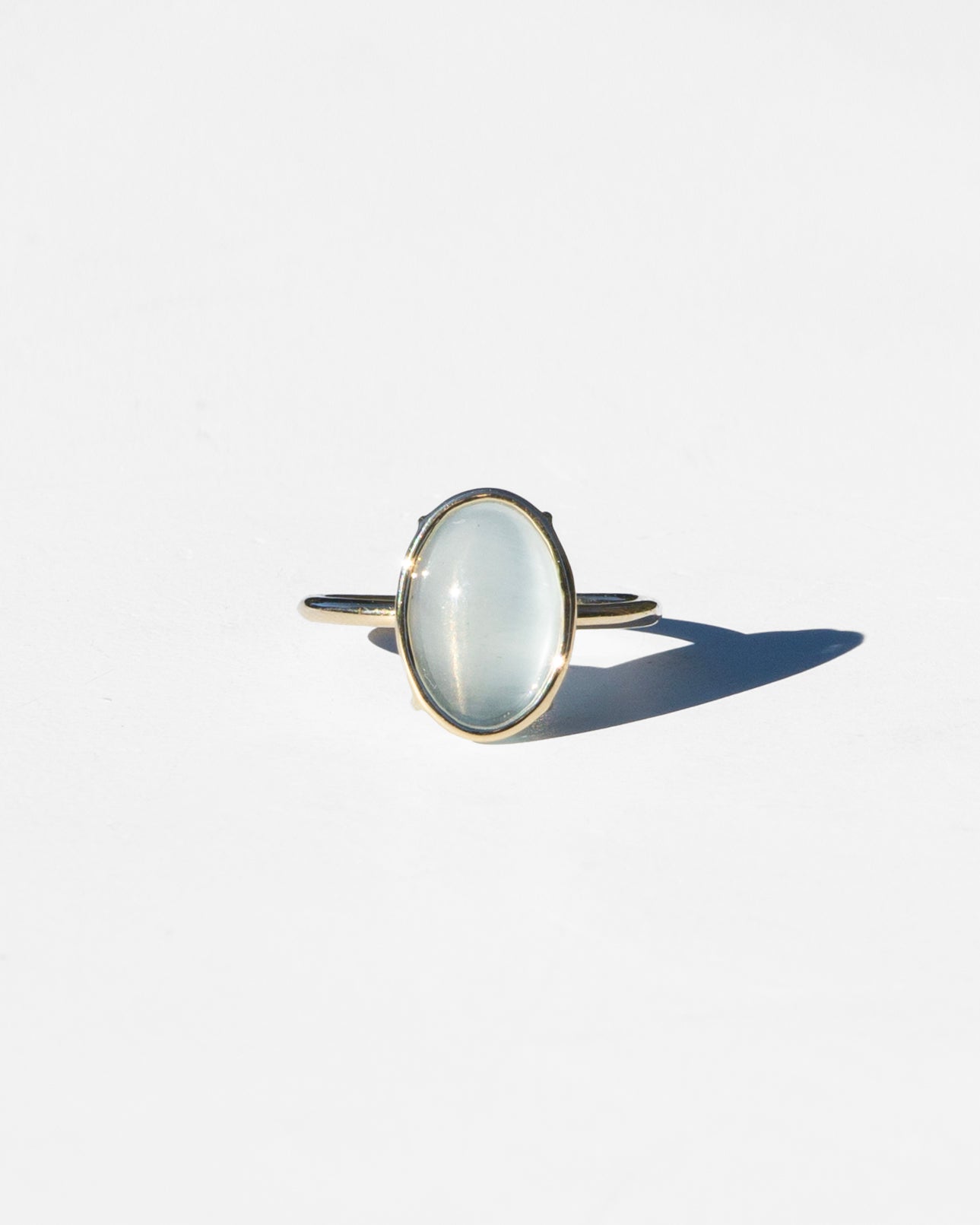 14K Verre Floating Ring