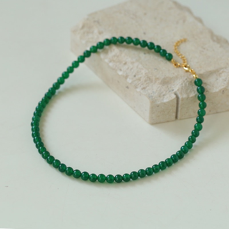 Green Stone Necklace