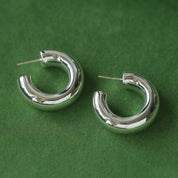 Large Bold Hoop Earrings