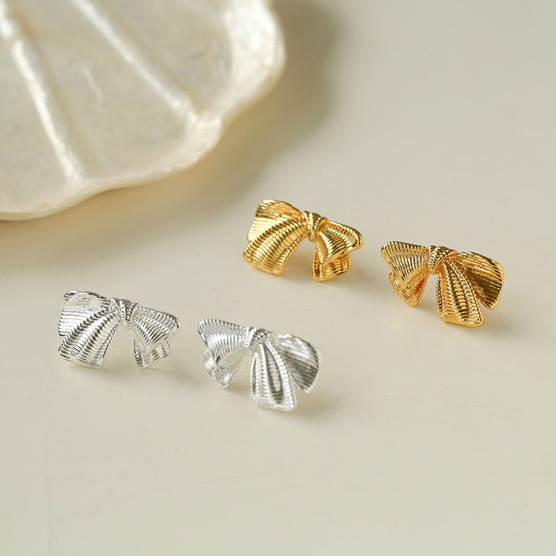 Bow Stud Earrings