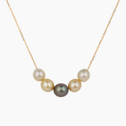 Lauhala Bali Pearl Necklace