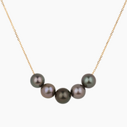 Amber Bali Pearl Necklace