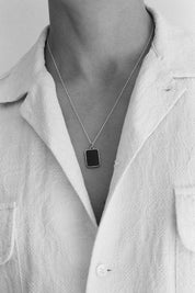 Rectangle Pendant | Men's