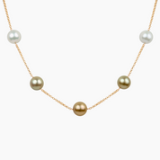 Melinda Ombré Golden South Sea Pearl Necklace