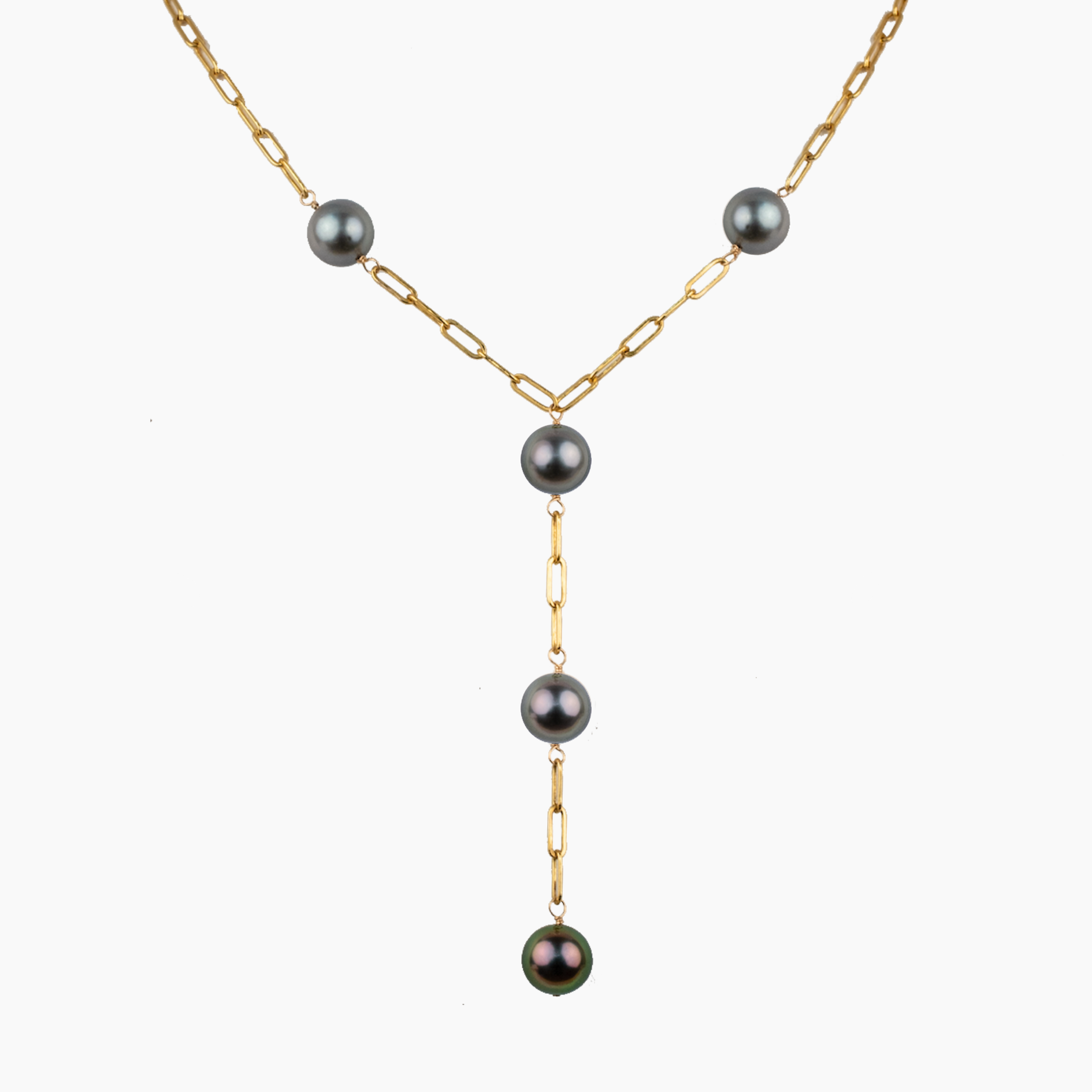 Kelly Tahitian Pearl Y Necklace