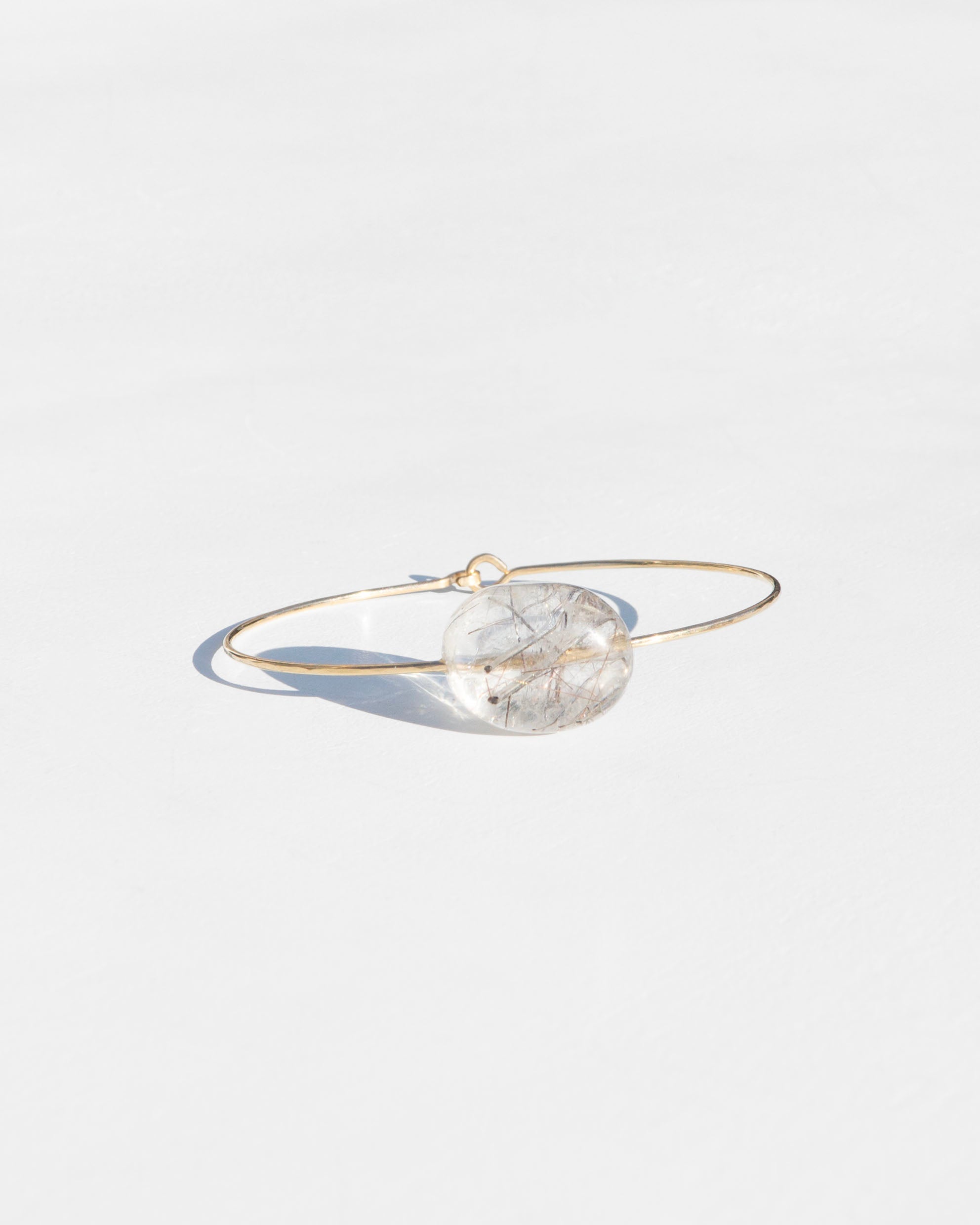 Tourmalated Quartz Cuff Bracelet