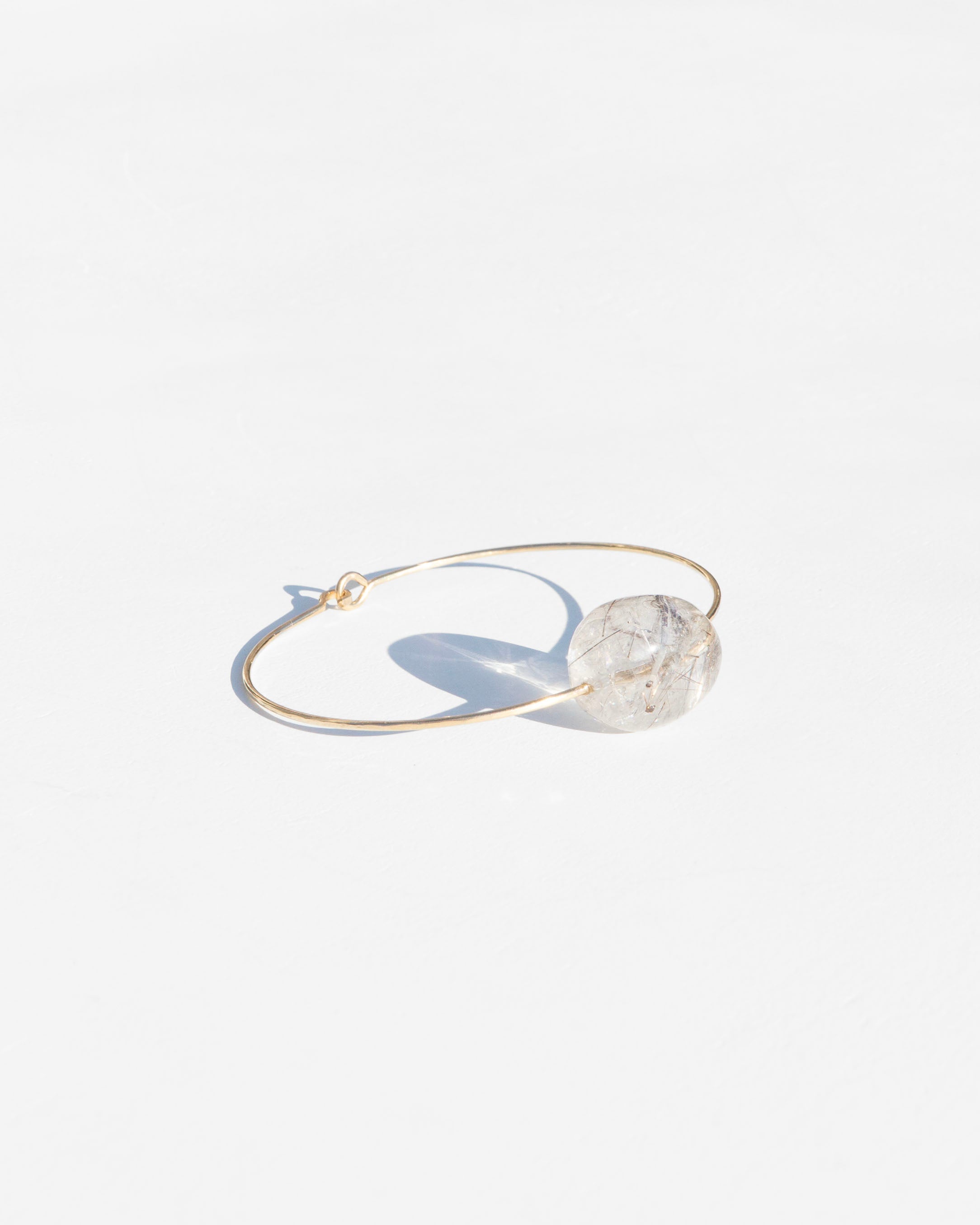 Tourmalated Quartz Cuff Bracelet