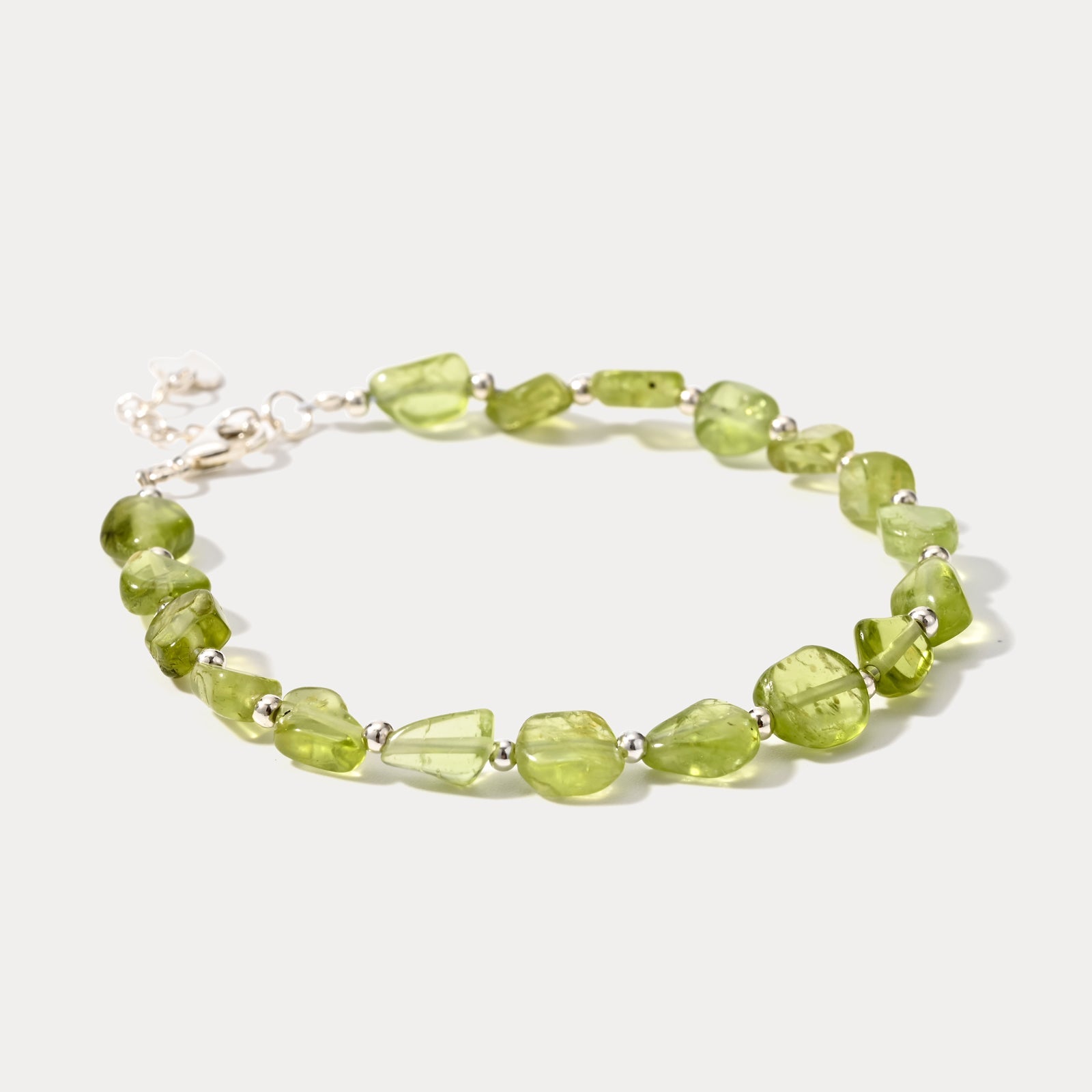 Natural Peridot Bracelet