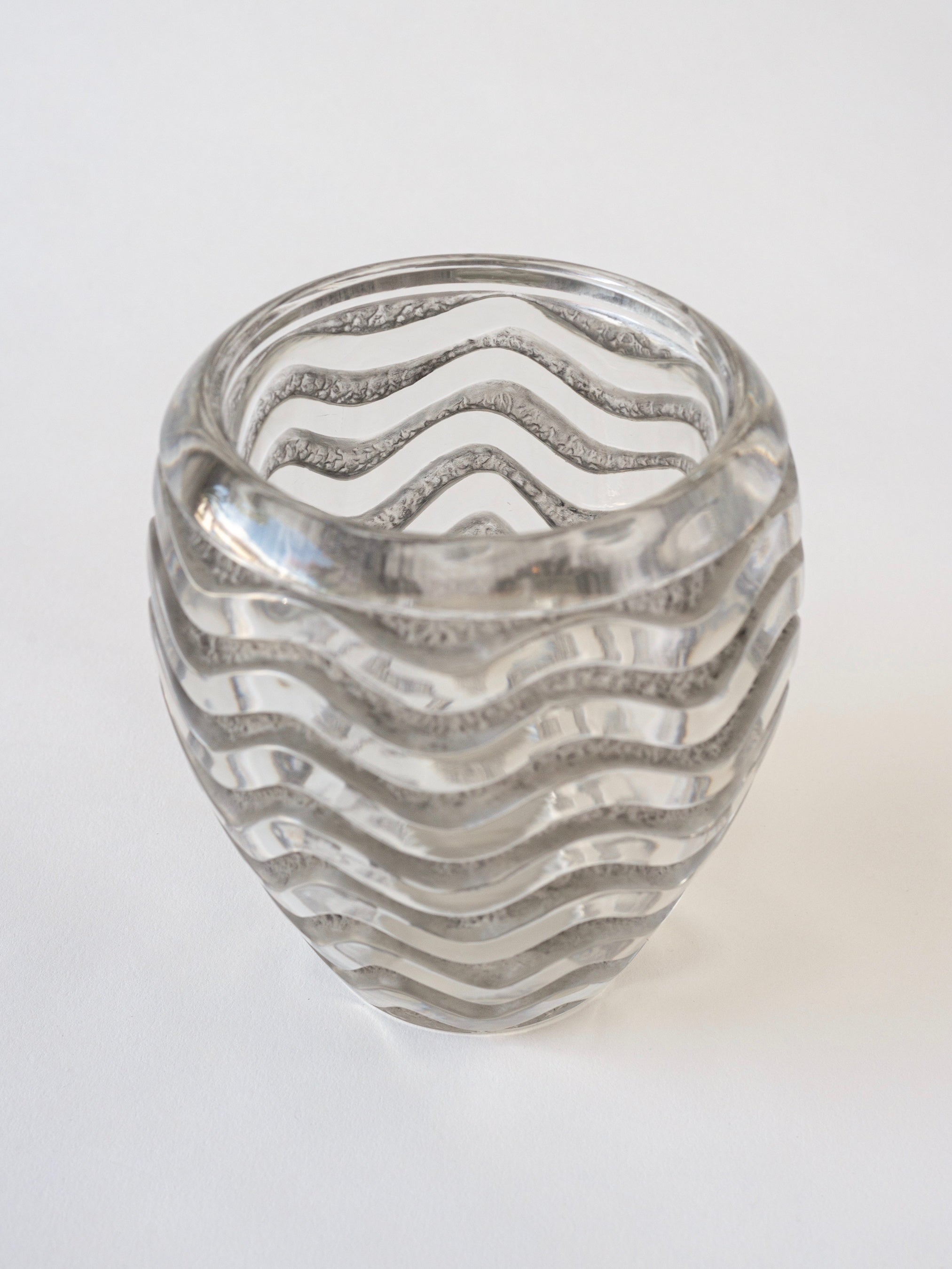 RENÉ LALIQUE, ‘MÉANDRES’ VASE C. 1930