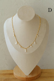 Freshwater Pearl Spliced Chain Necklace