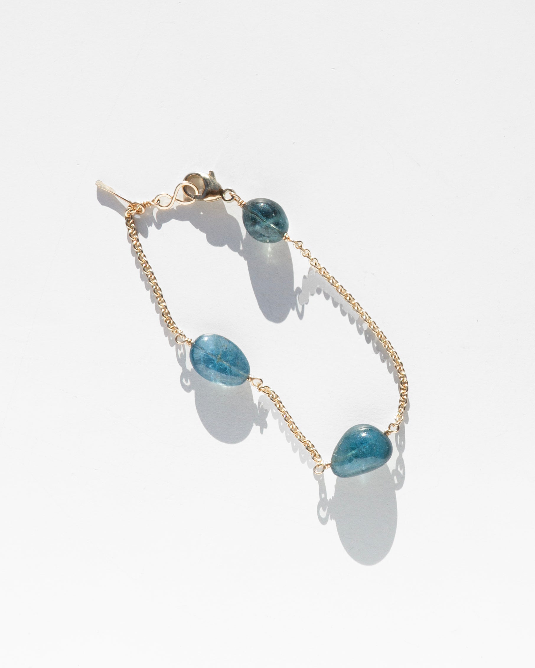 14K Ice Lake Chain Bracelet