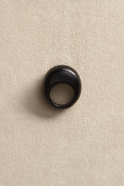 Medium Onyx Donut Ring