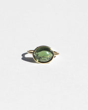 14K Verdant Green Tourmaline Ring