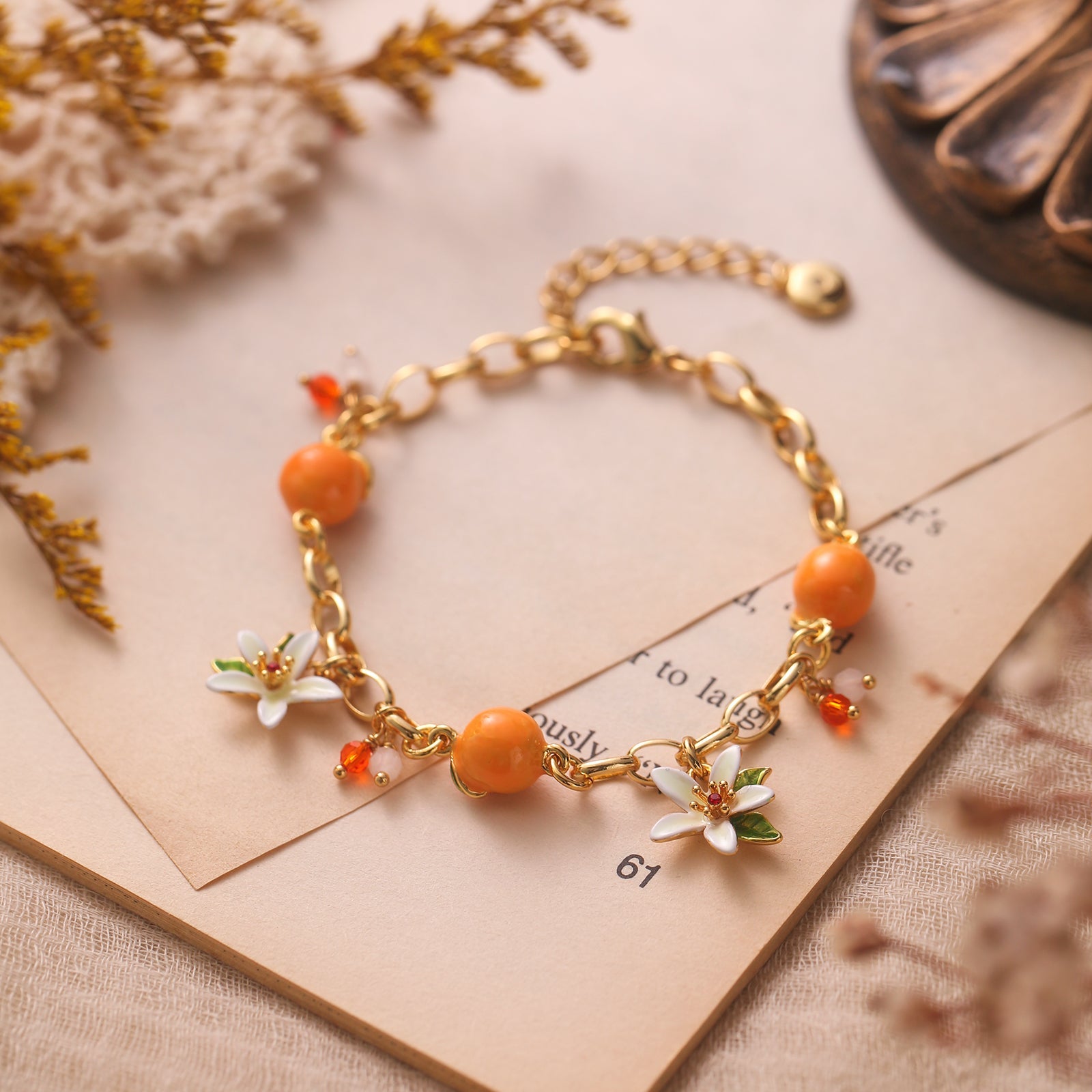 Orange Bracelet