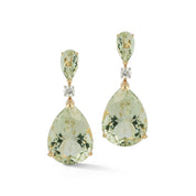 14kt Green Amethyst Sophia Earrings