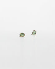 14K Pine Tourmaline Floating Studs