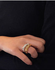 Gold Twisted Rope Ring