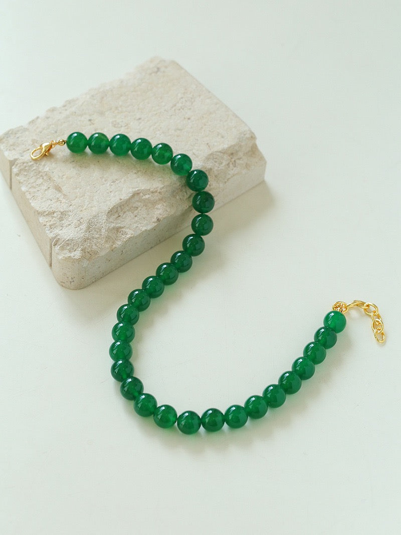 Green Stone Necklace