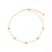 Daisy Delight Pearl Necklace