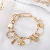 Moon and Star Bracelet