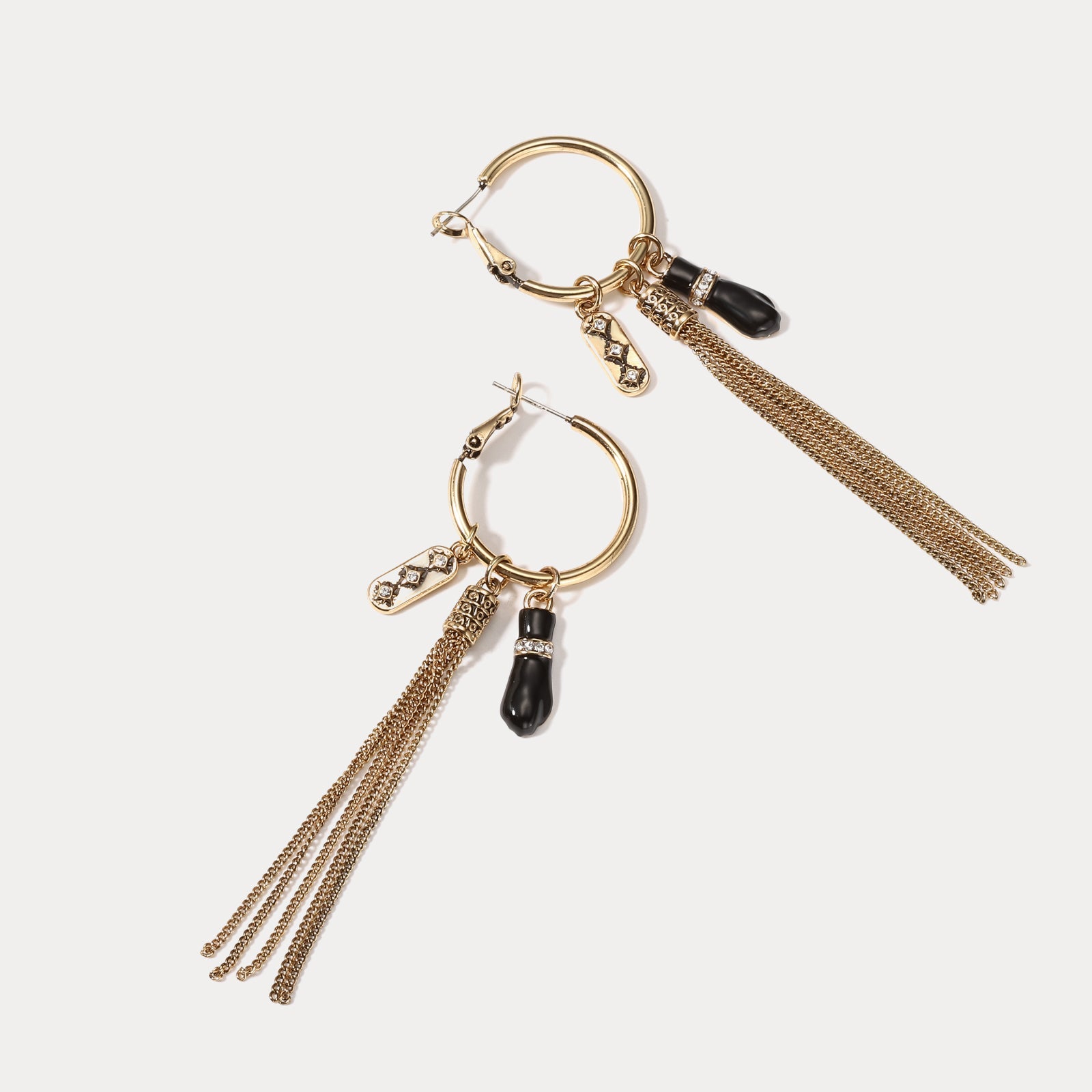 Azabache Hand Earrings