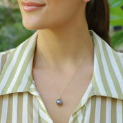 Becky Diamond Pearl Necklace