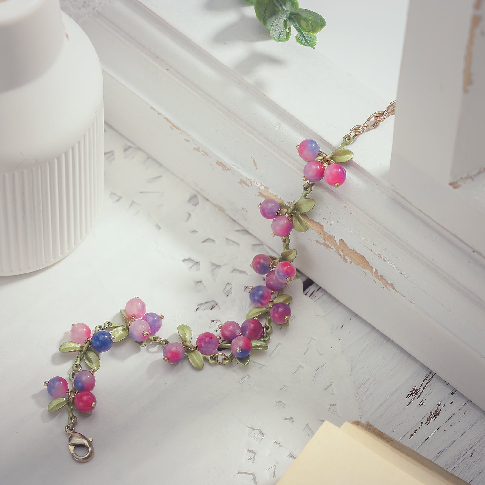 Purple Berry Bracelet