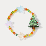 Christmas Tree Starfish Bracelet