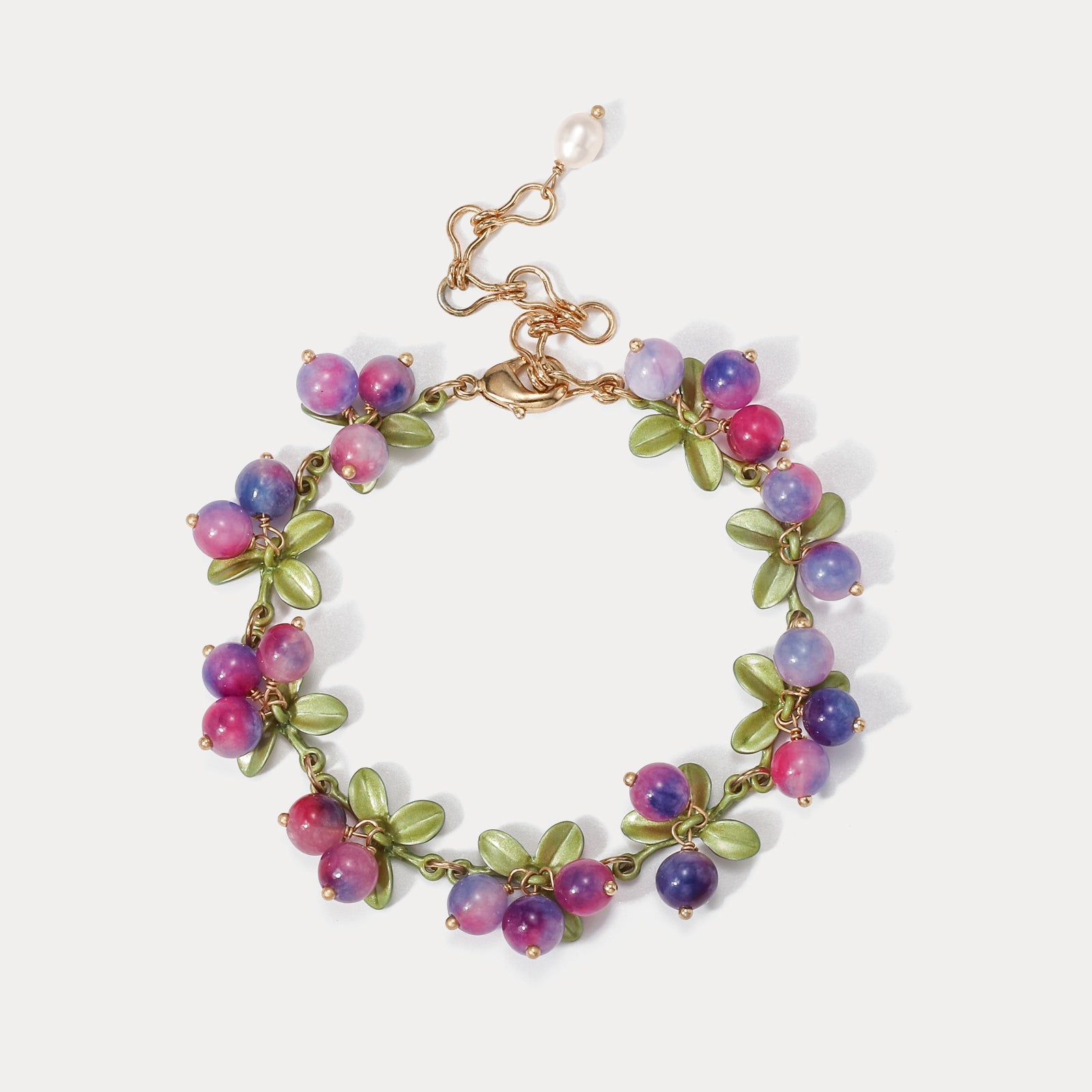 Purple Berry Bracelet