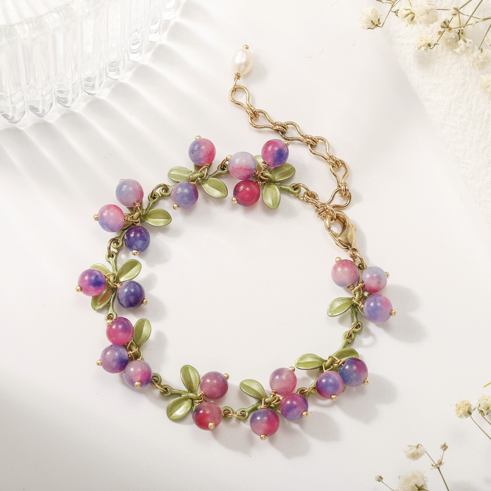 Purple Berry Bracelet