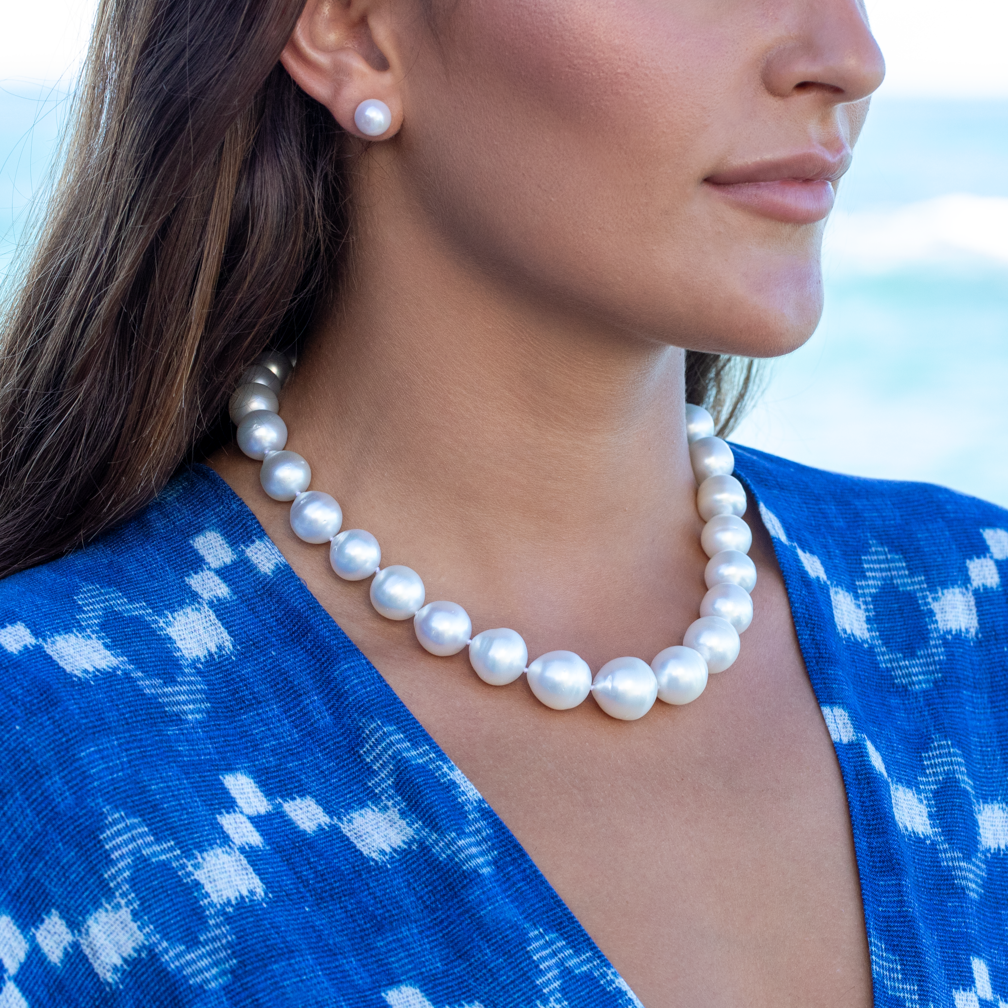 Empress White South Sea Pearl Strand