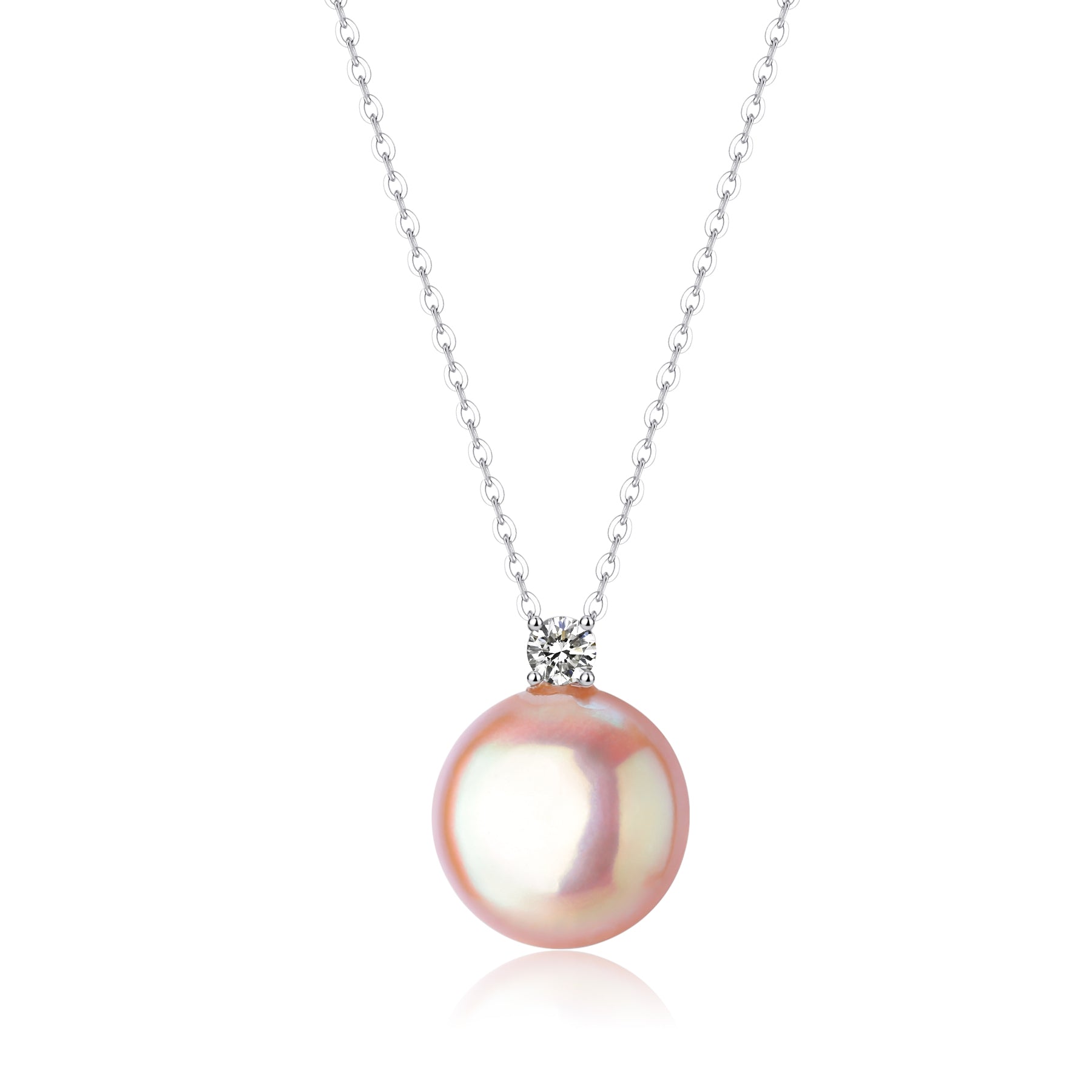 Sasha Coin Baroque Pearl Pendant Necklace