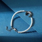 Lunar Tide Pearl Bracelet