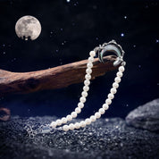 Lunar Tide Pearl Bracelet