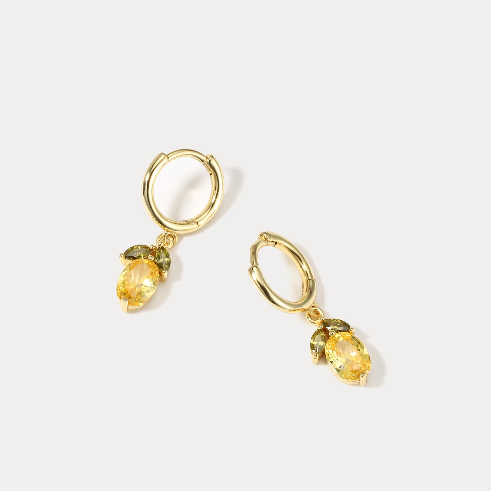 Pineapple Hoop Earrings