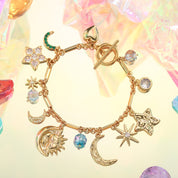 Moon Star Charm Bracelet