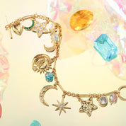 Moon Star Charm Bracelet