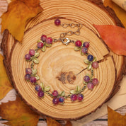 Purple Berry Bracelet