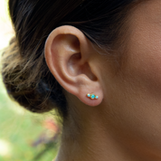 Trio Opal Studs