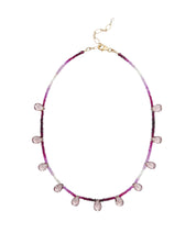 DANCE IN THE RAIN Ruby Necklace