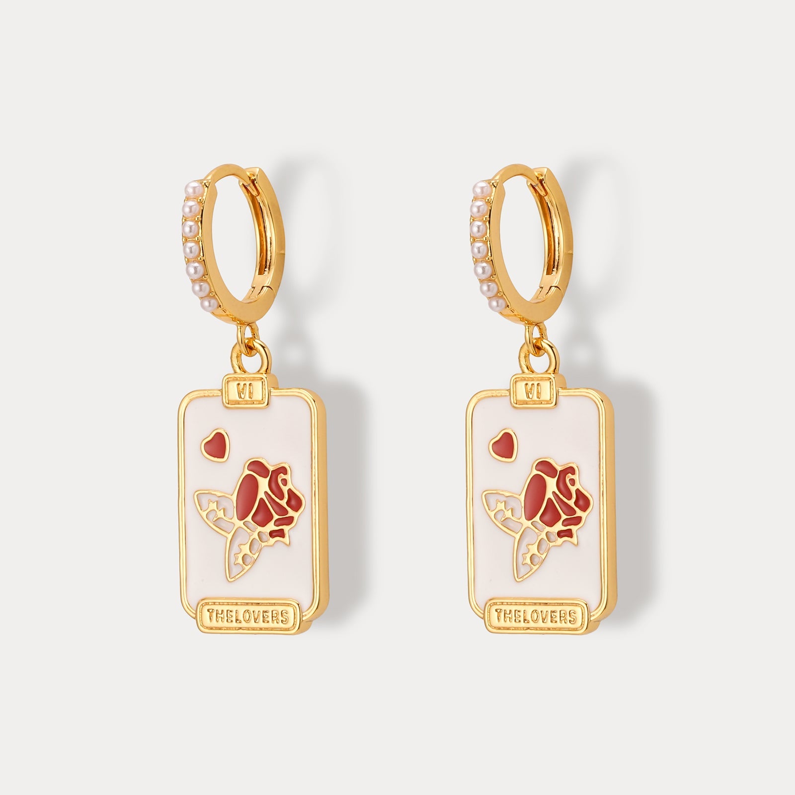 Lover Tarot Earrings