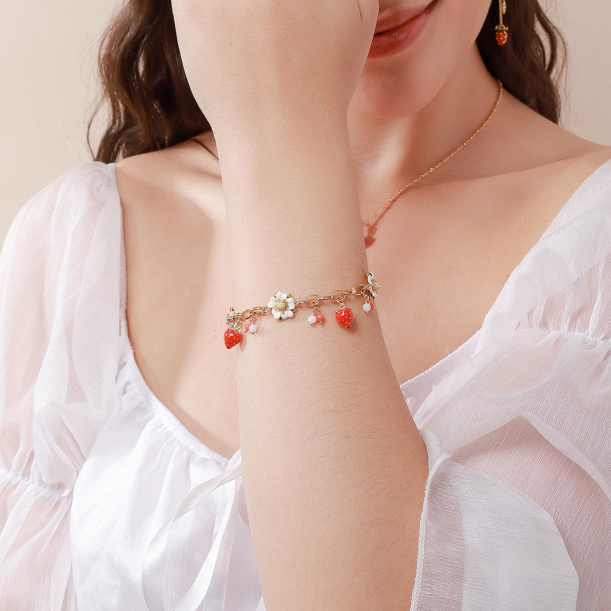 Strawberry Bracelet