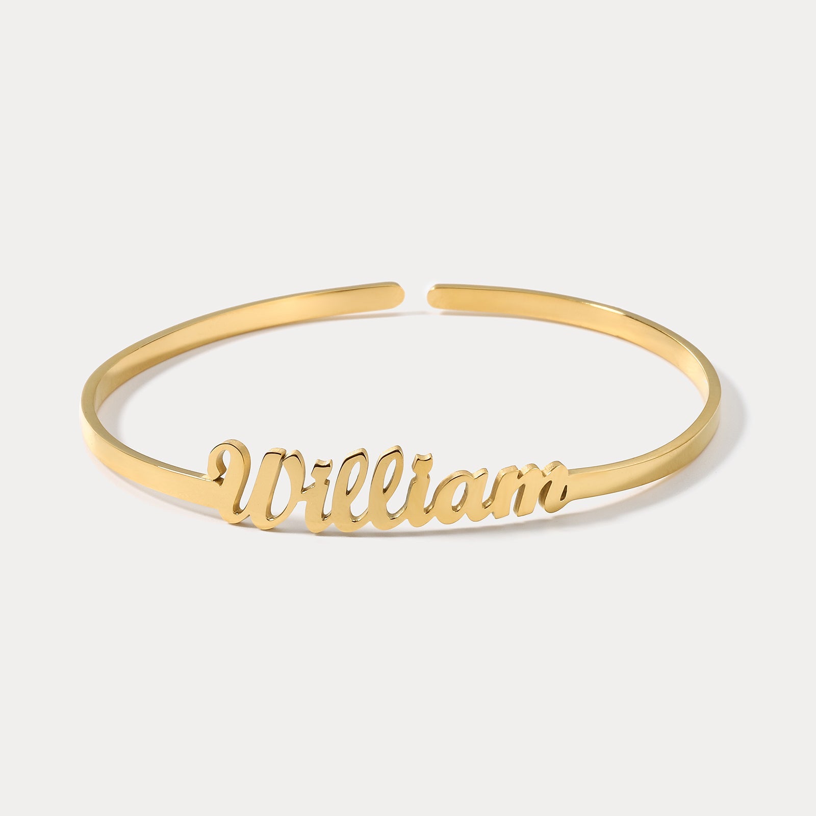 Custom Name Cuff Bracelet