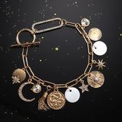 Moon and Star Bracelet