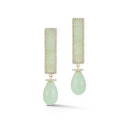 14kt Jade Exclamation Earrings