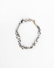 14K Undulating Keshi Layering Bracelet